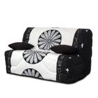  ZOE BZ Solo noir Matelas Dunlopillo 24kg