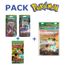 CARTE A COLLECTIONNER Pack Pokémon : 2 Booster + 2 Starter + 1 Cahier