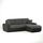 CLOE Canapé d'angle droit convertible 4 places - T