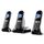 TELEPHONE FIXE SAGEM D27T Trio Noir