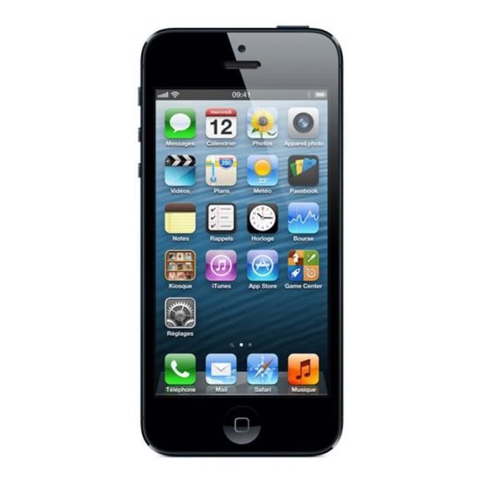 iPhone 5 32 Go Noir Reconditionné Garantie 1 an Achat / Vente