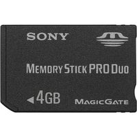 Sony Memory Stick PRO Duo de 4 Go Sony Memory Stick PRO Duo de 4 Go