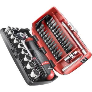 Coffret compact de serrage 1/4" + set de vissage 3