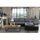 CANAPE - SOFA - BANQUETTE TWITT Canapé d'angle réversible Noir/Gris