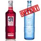 Apéritif anisé Pastis 51 rosé (70cl) 35°  carafe offerte