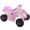 QUAD - KART - BUGGY Mini Quad Electrique Enfant Rose