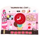 ARDOISE-TABLEAU LUDI Panneau calendrier Gourmandises Fille