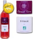 VIN ROSE Element Terre Syrah Rosé Bio