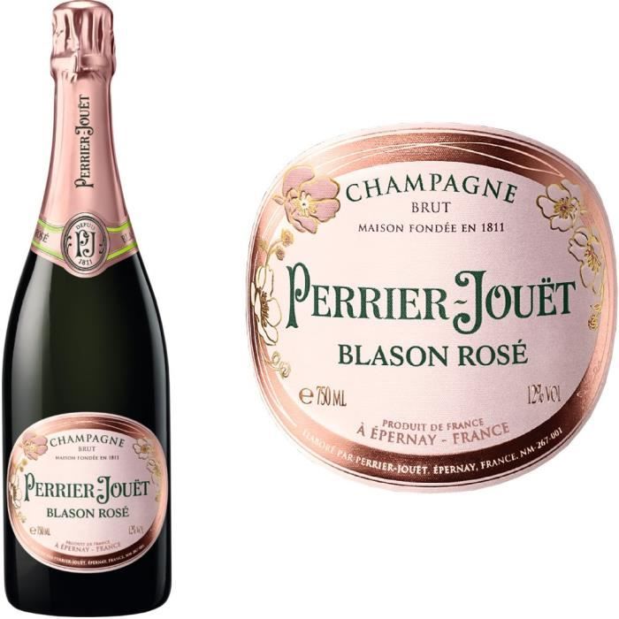 Champagne PerrierJouet Blason Rosé Achat / Vente champagne Perrier
