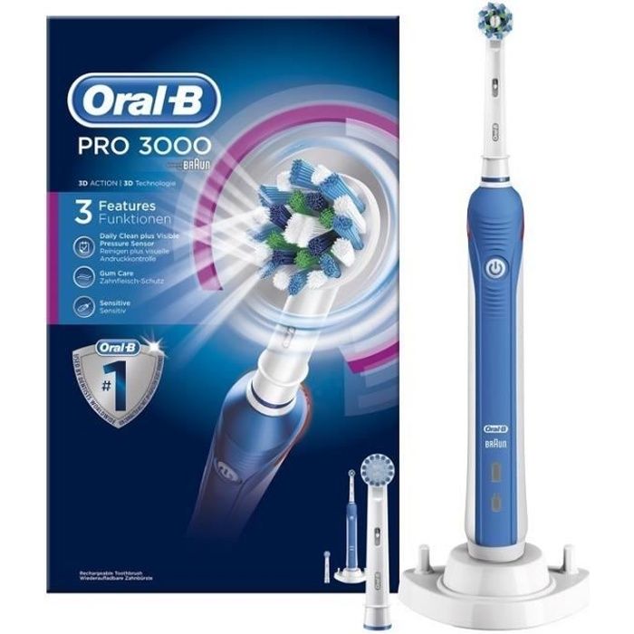 oral-b-pro-3000-brosse-dents-lectrique-recharge-achat-vente