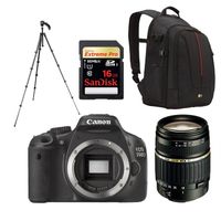 APPAREIL PHOTO NUMERIQUE CANON EOS 550D + Objectif TAMRON + Accessoires