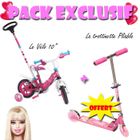  Pack Barbie - Trottinette + Vélo 10 pouces