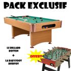 BILLARD ET PIECES DETACHEES Billard Boston + Baby Foot Bistrot OFFERT
