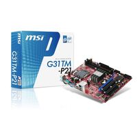 CARTE MERE MSI G31TM-P21
