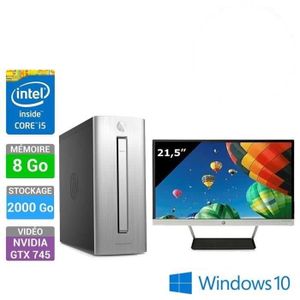 HP ENVY PC Gamer 750-114nf + Ecran HP Pavilion