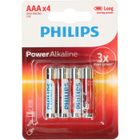  4 Piles AAA - PowerLife Alkaline Battery