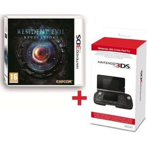 DS RESIDENT EVIL REVELATIONS + PAD CIRCULAIRE PRO DS RESIDENT EVIL REVELATIONS + PAD CIRCULAIRE PRO
