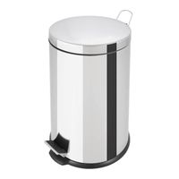 POUBELLE - CORBEILLE Poubelle à pédale 20 litres avec seau