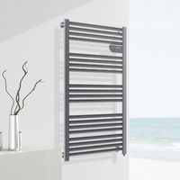 RADIATEUR - PANNEAU Radiateur Sèche Serviettes Jupiter 600w Gris Mat
