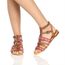 GUESS Sandales cuir Phants Femme