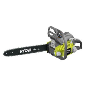 TRONCONNEUSE RYOBI Tronçonneuse thermique + 2 chaînes TRONCONNEUSE RYOBI Tronçonneuse thermique + 2 chaînes