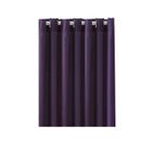  Rideau à œillets occultant deep purple