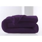 COUVERTURE - EDREDON - PLAID Plaid moelleux 125/150 today deep purple