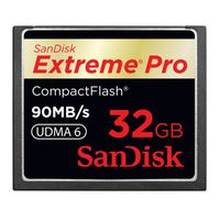 CARTE MEMOIRE SANDISK CF 32 Go Extrême Pro