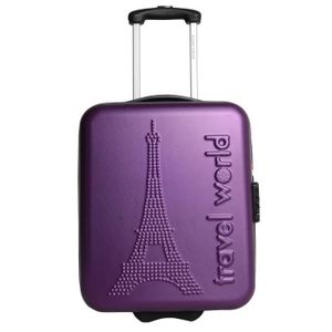 VALISE - BAGAGE TRAVEL WORLD Valise trolley LOW COST PARIS VALISE - BAGAGE TRAVEL WORLD Valise trolley LOW COST PARIS