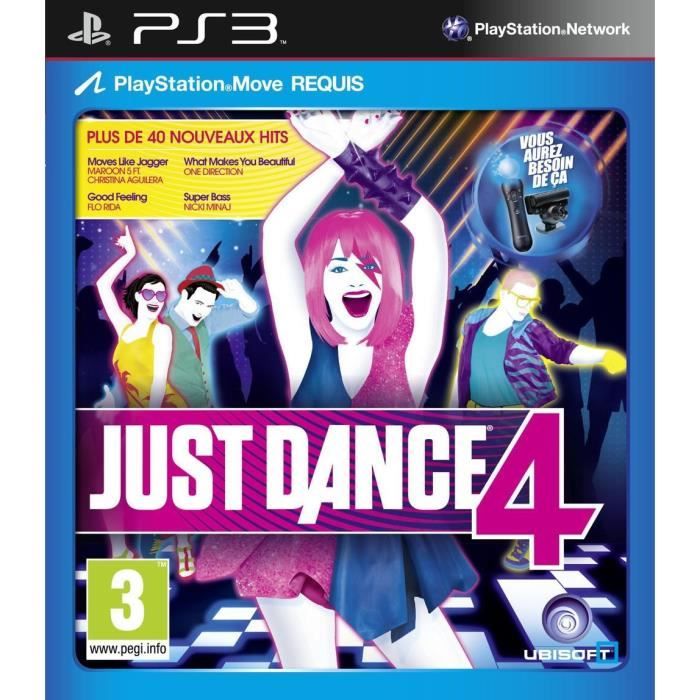 JUST DANCE 4 / Jeu console PS3 Achat / Vente jeu ps3 JUST DANCE 4