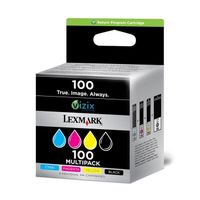 Lexmark cartouches n°100 B/C/M/J Pack couleurs Lexmark cartouches n°100 B/C/M/J Pack couleurs