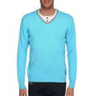 PULL T-TRAXX Pull Homme Turquoise