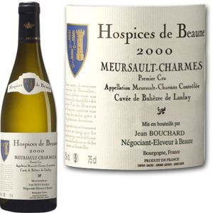 VIN BLANC Meursault 1er Cru Hospices de Beaune 2000 VIN BLANC Meursault 1er Cru Hospices de Beaune 2000