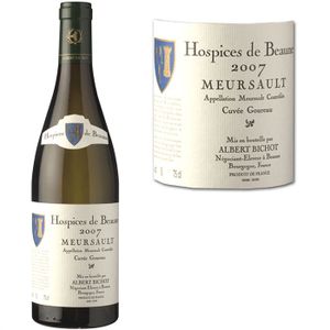 VIN BLANC Bichot Meursault 2007 Hospices Beaune "Goureau"