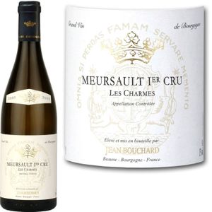 VIN BLANC J. Bouchard Meursault 1er Cru "Les Charmes" 2007 VIN BLANC J. Bouchard Meursault 1er Cru "Les Charmes" 2007