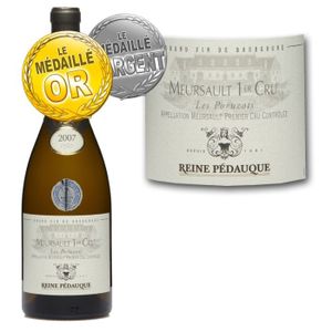 VIN BLANC Reine Pédauque Meursault 1er Cru 2007