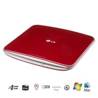LECTEUR  -  GRAVEUR OPTIQUE EXTERNE LG Combo DVD GP40NR10 8x rouge