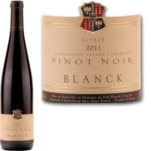 Domaine Paul Blanck - AOC Alsace Pinot Noir - MillÃ©sime 2011 - Vin ...