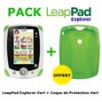 CONSOLE EDUCATIVE LeapPad Tablette Explorer Vert + Coque Verte