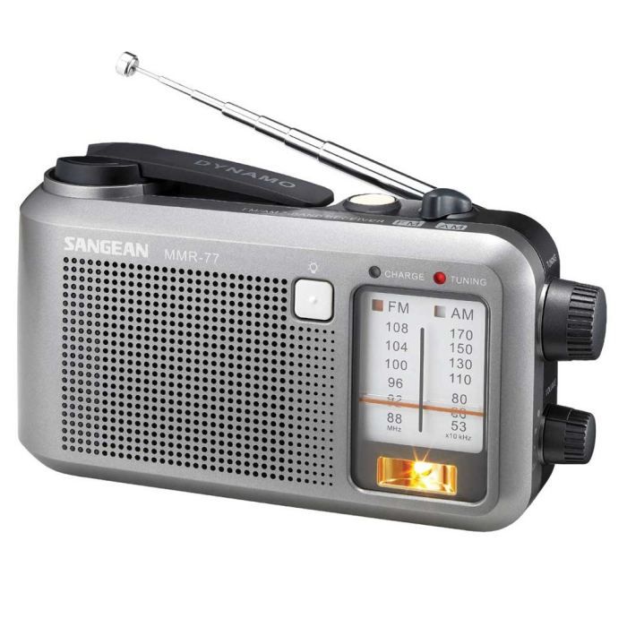 SANGEAN MMR 77 Radio portable avec dynamo radio cd cassette, prix