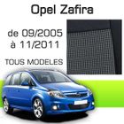 Housse sur mesure Zafira 09/05 à 11/11
