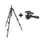 ACCESSOIRES PHOTO-OPTIQUE Manfrotto Trépied 190XDB + Rotule 391RC2