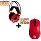 CASQUE  - MICROPHONE Steelseries Siberia V2 Red + Kinzu v2 Pro Red