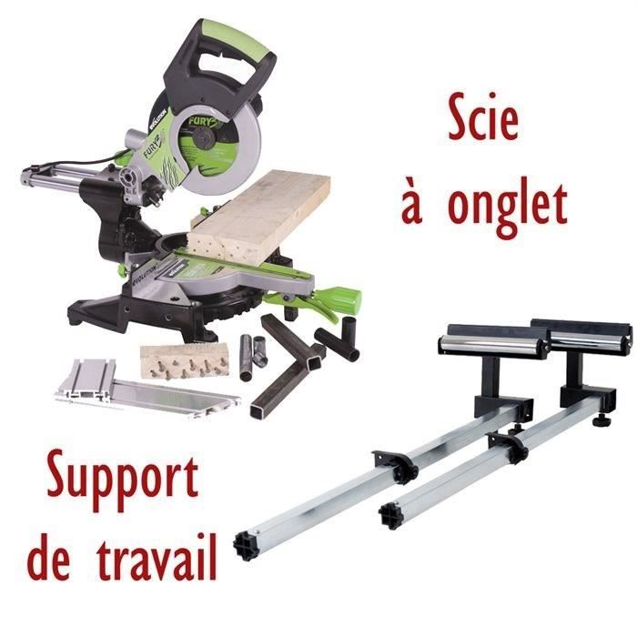 EVOLUTION Scie onglet radiale multi-usages FURY - Achat