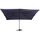 Parasol déporté 3x4 m en aluminium avec toile en p