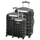  TRAVEL WORLD Set de 3 valises trolley ABK