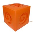 LAMPE A POSER  LAMPE CUBE SPIRALE