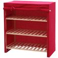 COMMODE - CHIFFONNIER - SEMAINIER COMMODE ALIX ROUGE