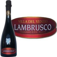 VIN ROUGE Villa Del Vento Lambrusco