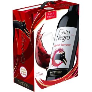 VIN ROUGE Chili: GatoNegro Cabernet Sauvignon Chili BiB® 3L. VIN ROUGE Chili: GatoNegro Cabernet Sauvignon Chili BiB® 3L.